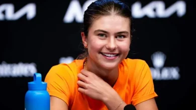 Iva Jovic explains the post-match routine she sticks to, win or lose