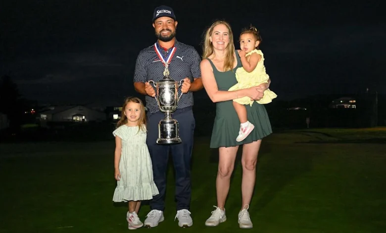 J.J. Spaun Says His Wife Melody Is the "Backbone" of Their Family