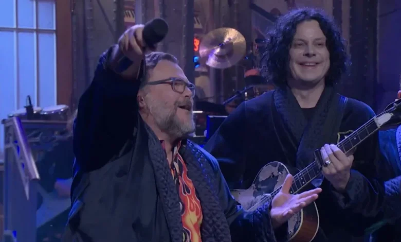 Jack Black and Jack White Kick Off SNL Crossover Episode with "Seven Nation Army" Performance