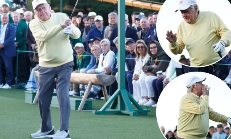 Jack Nicklaus shares health battle after worrying ceremonial Masters tee shot