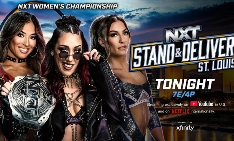 Jacy Jayne defends the NXT Women’s Championship against Kendal Grey and Lola Vice