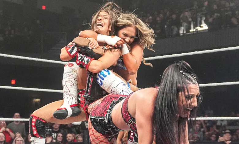 Jacy Jayne vs. Lola Vice vs. Kendal Grey | NXT Women’s Title: NXT Stand & Deliver 2026 highlights - WWE