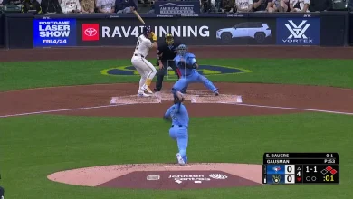 Jake Bauers' three-run homer (5)