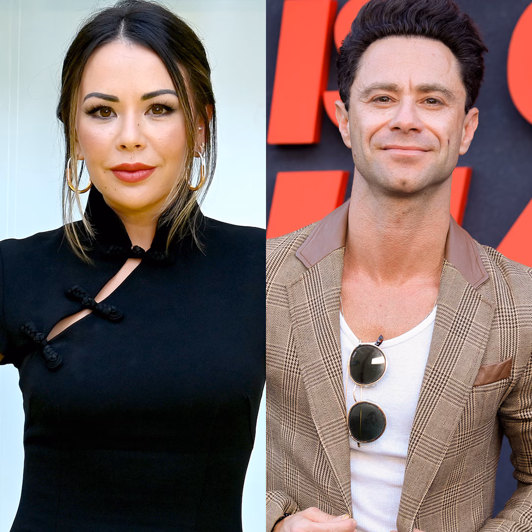 Janel Parrish and Sasha Farber Fuel Romance Rumors With Flirty Dance Video