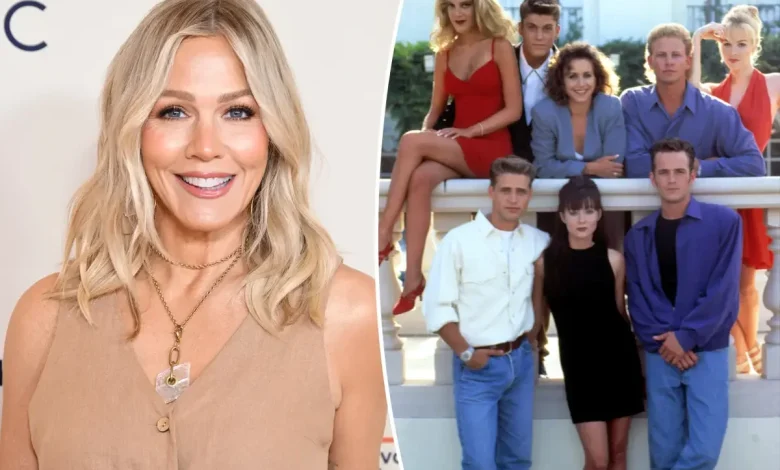 Jennie Garth reveals ‘90210’ co-star who was her ‘first true love’ in major bombshell