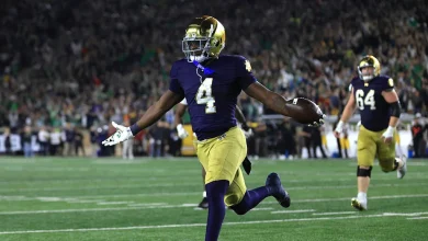 Jeremiyah Love: 'There's a lot of talk about me going to the Cardinals'