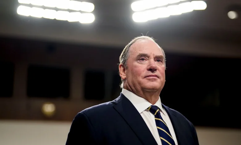 John Phelan out as Navy secretary after 13 months, Pentagon says