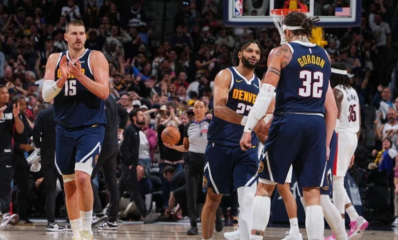 Jokic rallies Nuggets vs. Blazers to move Denver into 3 seed