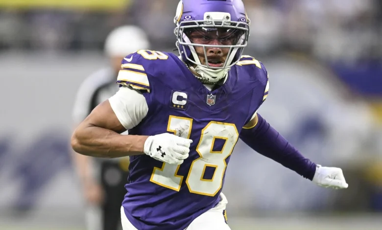 Justin Jefferson: It's good for J.J. McCarthy to feel the pressure that Kyler Murray brings