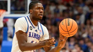 Kansas forward Flory Bidunga reportedly plans to declare for NBA Draft, enter transfer portal