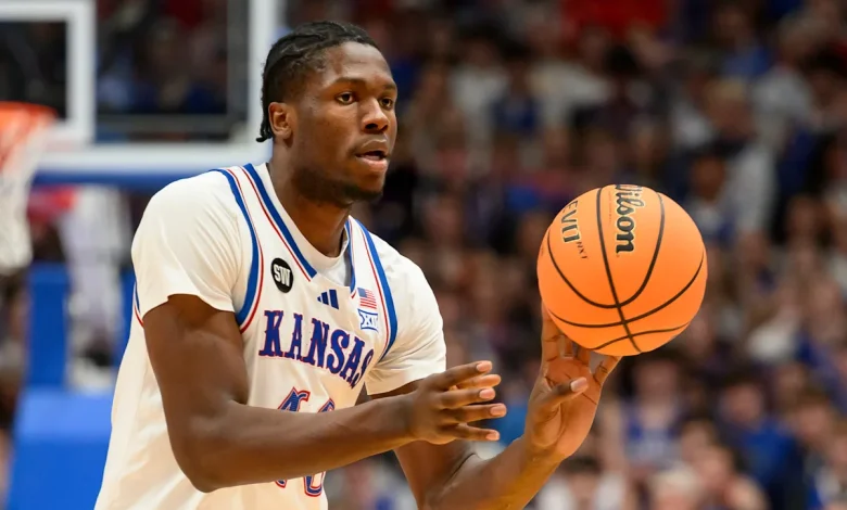Kansas forward Flory Bidunga reportedly plans to declare for NBA Draft, enter transfer portal