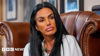 Katie Price banned from driving for seventh time
