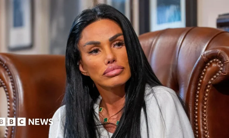 Katie Price banned from driving for seventh time