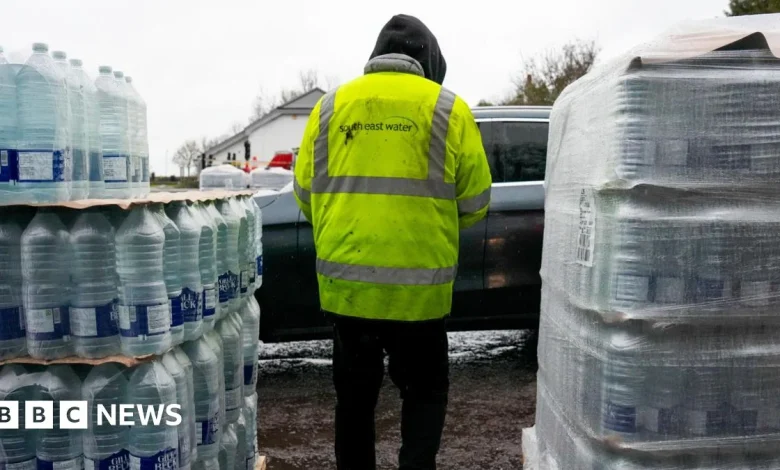 Kent water supply issues resolved after three days