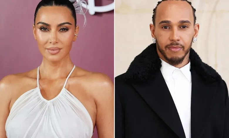 Kim Kardashian and Lewis Hamilton Make Their Relationship Instagram-Official with High-Speed Ferrari Drive