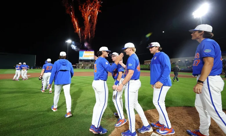 King Dazzles as No. 21 Florida Shuts Out Ole Miss to Even Series