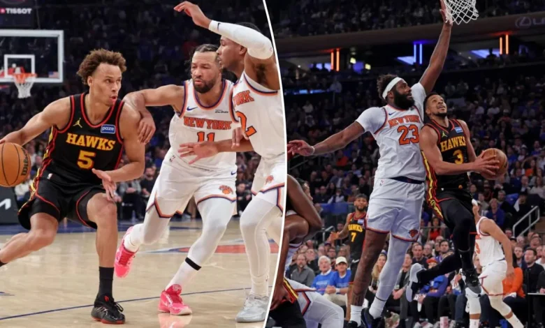 Knicks flipped switch to counter Hawks strategy that was a growing problem