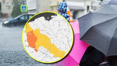 Kolejne alerty IMGW. Silne ulewy spodziewane w większości województw, rzeki mogą wylać