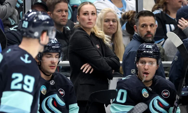 Kraken assistant coach Campbell talks growth in role, paving path for more women