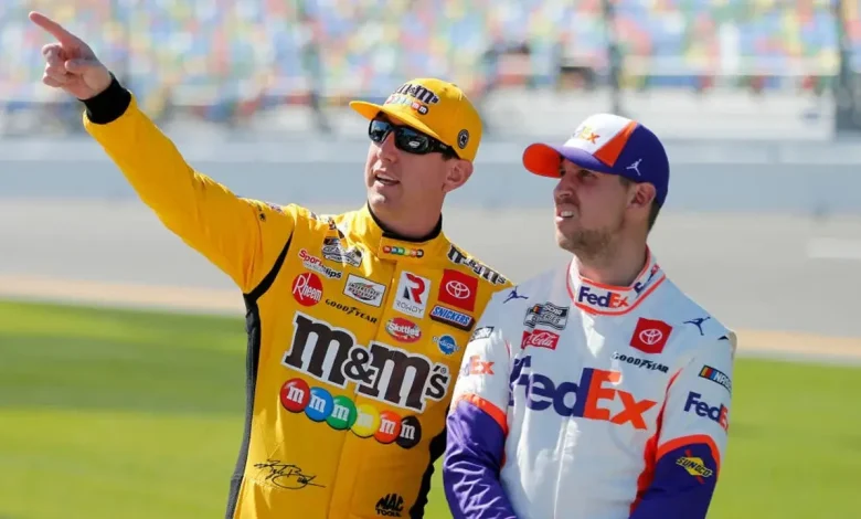 Kyle Busch sends Hamlin chilling threat, NASCAR wife is 'America's Most Beautiful' & 1st black female wrecked