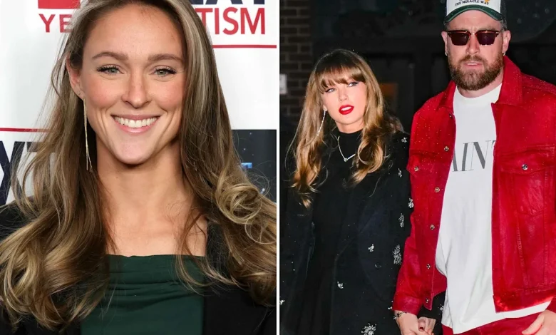 Kylie Kelce Tells "F--king Creeps" to Stop Asking About Taylor Swift and Travis Kelce's Wedding