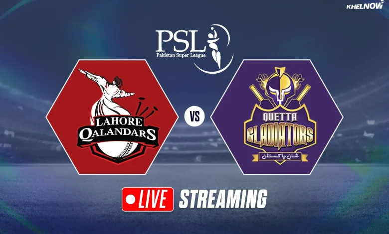 LAH vs QUE Live streaming details, when & how to watch Match 26 of PSL 2026