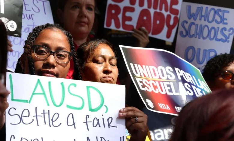 LAUSD and teachers union reach tentative agreement, but there could still be a strike Tuesday