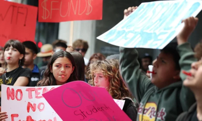 LAUSD community awaits word if strike to close schools on Tuesday, April 14, 2026