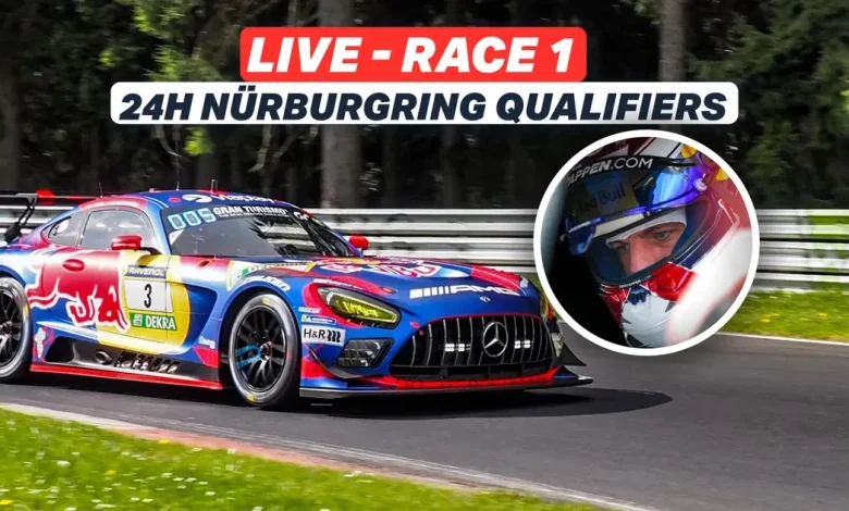 LIVE: Max Verstappen takes on 24 Hours of Nürburgring Qualifiers - Race 1