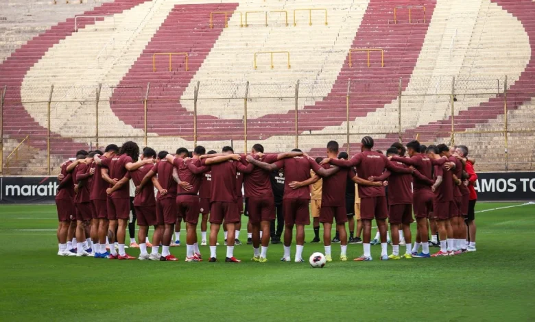 La formación titular de Universitario vs. Deportes Tolima