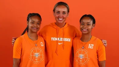 Lady Vols Basketball Twin Freshman Point Guards Mia and Mya Pauldo to Enter Transfer Portal