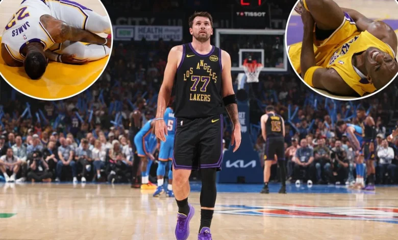 Lakers' Luka Doncic travels to Spain for hamstring injury treatment