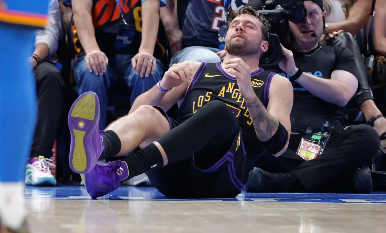 Lakers handed one of heaviest defeats by Thunder and hit by Doncic injury | Basketball News