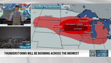 Large Hail, Tornado Threat For Upper Midwest, Great Lakes