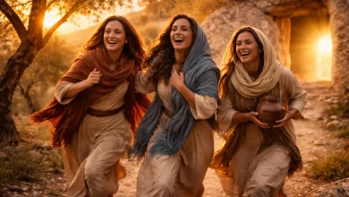 Las mujeres anuncian la Pascua: Él va delante de nosotros