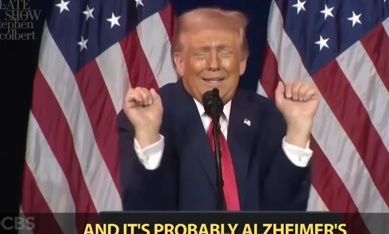 'Late Show' Spoofs Pope-Trump Feud With Kendrick Lamar-Style Track