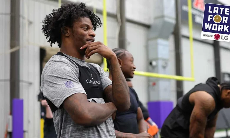 Late for Work: Lamar Jackson's Attendance for Voluntary Workouts 'Speaks Volumes' - Baltimore Ravens