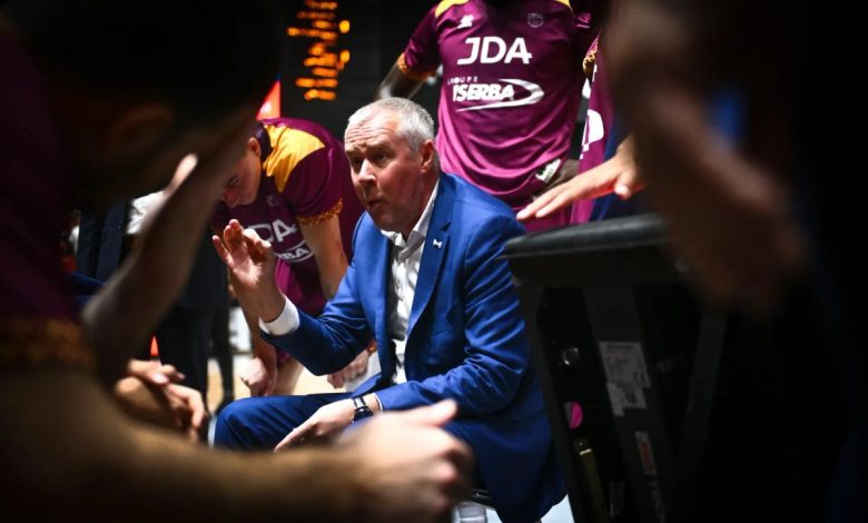 Laurent Legname (Dijon) : "Mon staff et moi, on tient à s’excuser par rapport à la prestation de ce soir avec une défaite de 37 points"