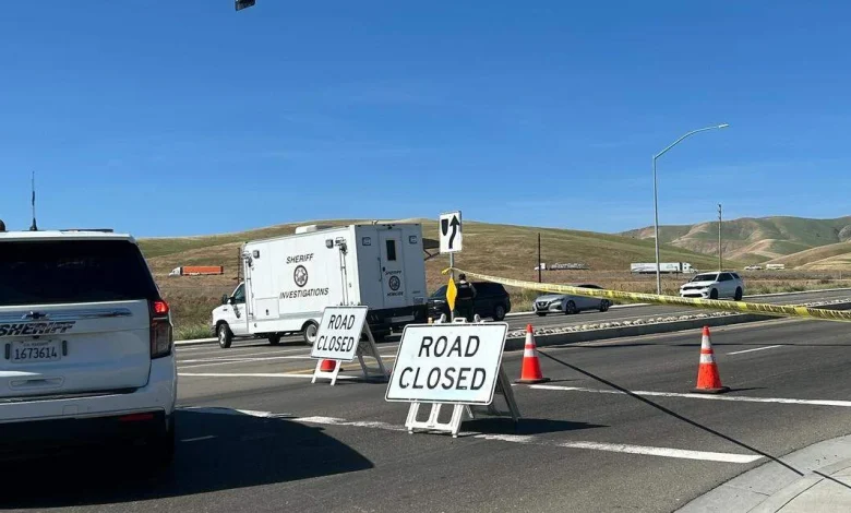 Law enforcement responds to ICE shooting in Patterson. I-5 ramps closed by Sperry