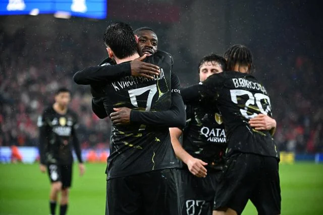 Le PSG s'en remet à Dembélé et Safonov pour éliminer Liverpool et atteindre les demi-finales de la Ligue des champions pour la troisième année d'affilée