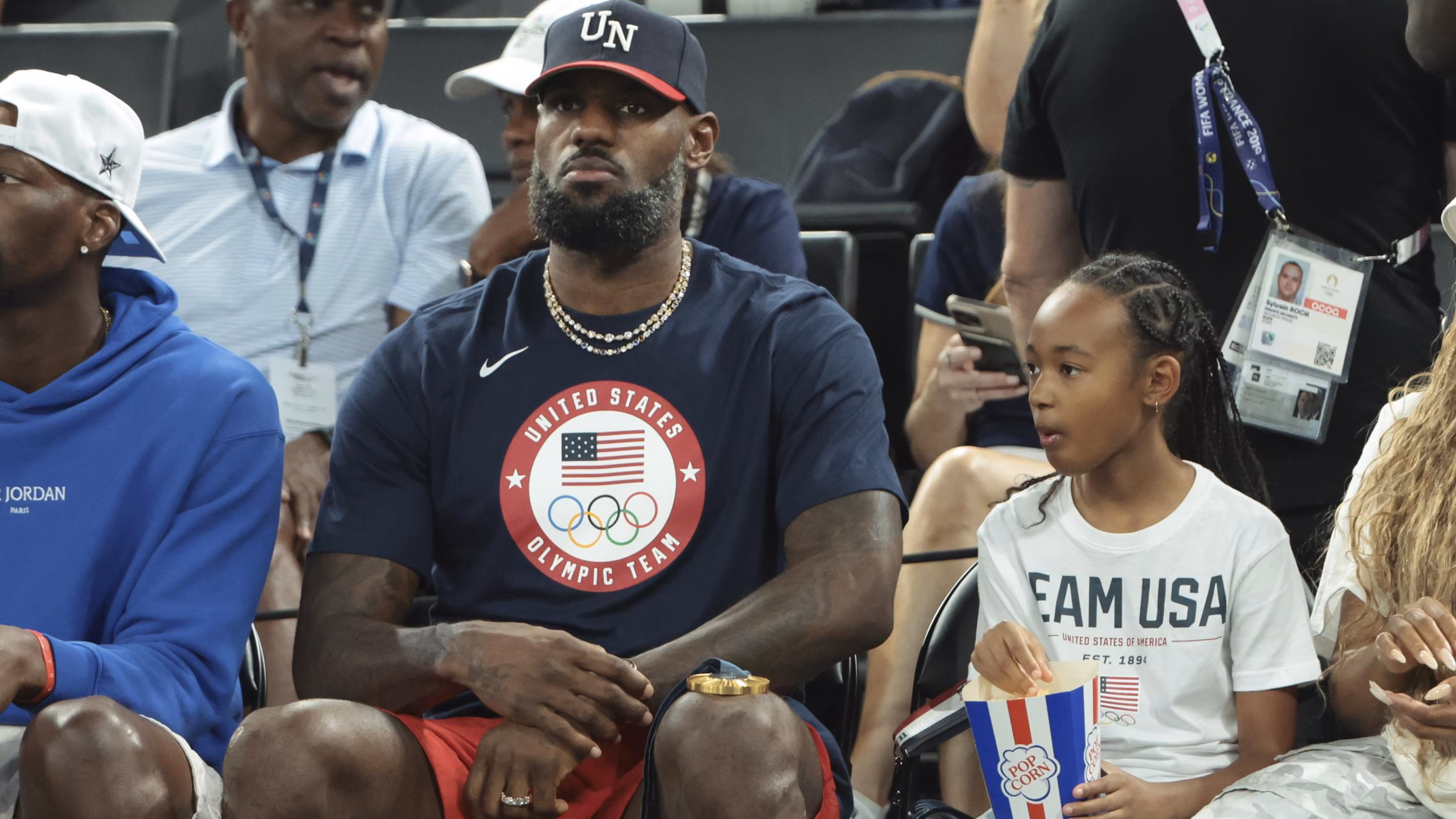 LeBron James' Daughter Zhuri's Jump Serve Highlight Video Trends on Social Media
