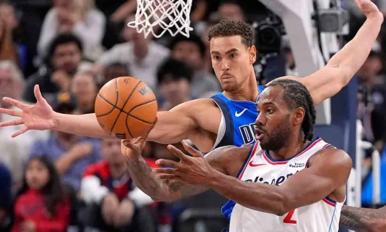 Leonard’s 34-point night lifts Clippers over Mavericks after blown 23-point lead