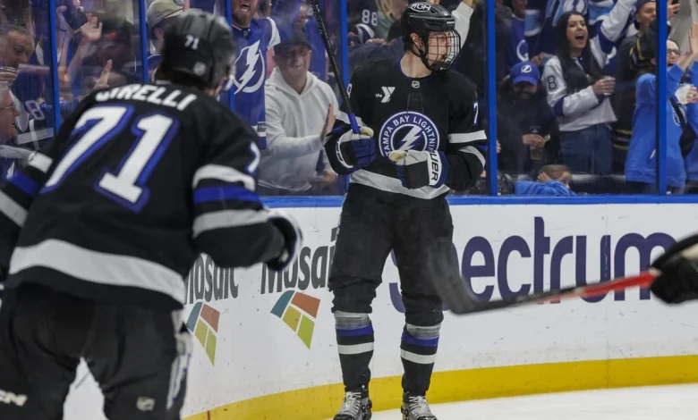 Lilleberg has 3 points, Lightning score 4 straight to rally past Senators