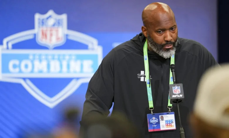 Lions GM Brad Holmes is ready to trade up to draft the right guy