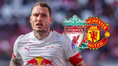 Liverpool and Man Utd scouting brilliant RB Leipzig duo with Reds eyeing perfect Robertson replacement