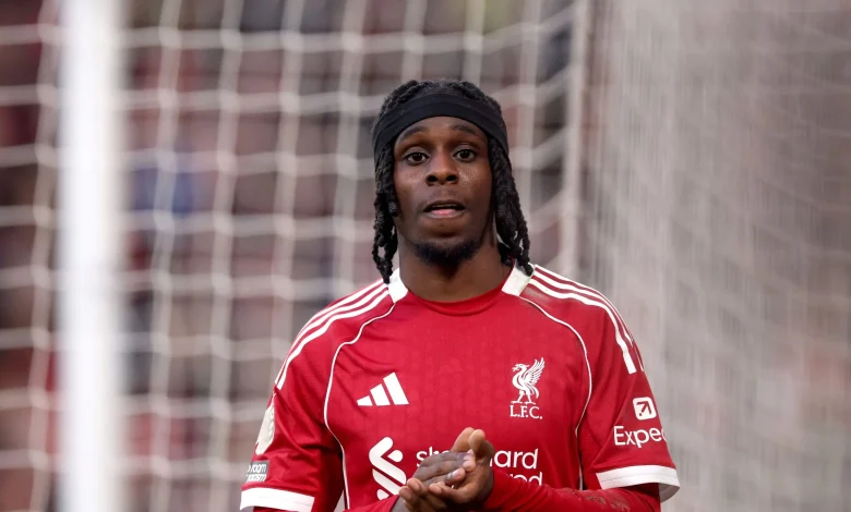 Liverpool dealt further injury blow as Jeremie Frimpong is substituted after coming off the bench in Netherlands clash