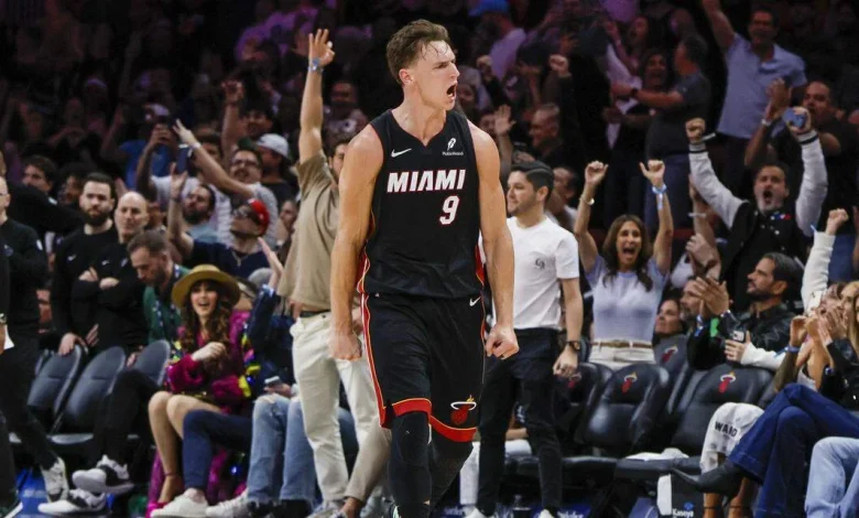 Looking for a bright spot amid another middling Heat season? Pelle Larsson is one