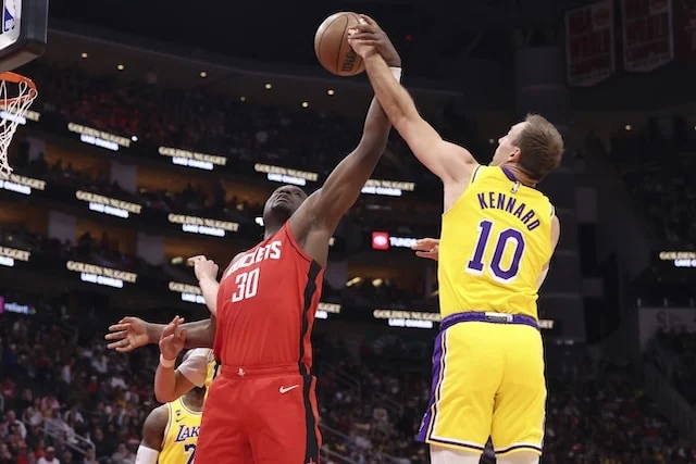Luke Kennard: Lakers Believe They Have Chance Against Rockets Despite Outside Expectations