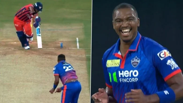 Lungi Ngidi Foxes Nicholas Pooran To Castle Batter With Brilliant Delivery During LSG vs DC IPL 2026 (Watch