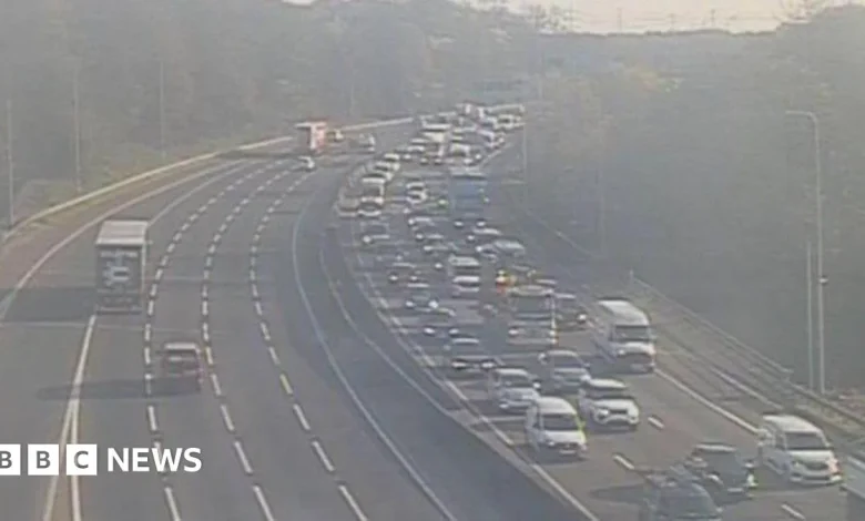 M60 'incident' causes rush-hour delays in Greater Manchester